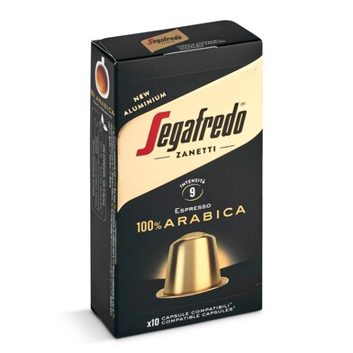Café en cápsulas espresso arábica Segafredo caja 10 unidades-0 Café en cápsulas espresso arábica Segafredo caja 10 unidades-0