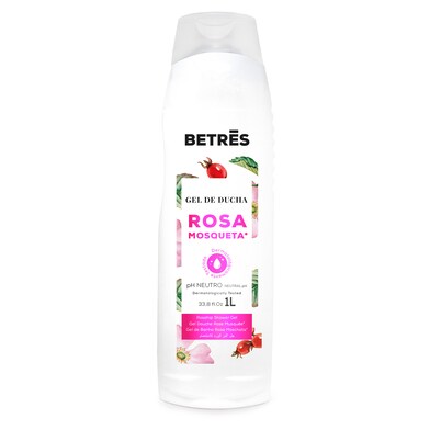 Gel de ducha rosa mosqueta Betres botella 1 l-0 Gel de ducha rosa mosqueta Betres botella 1 l-0