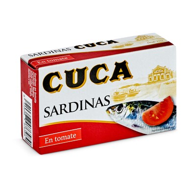 Sardinas en tomate Cuca lata 80 g-0 Sardinas en tomate Cuca lata 80 g-0