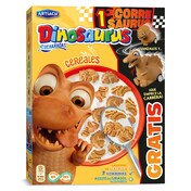 Galletas a cucharadas con cereales y vitaminas Artiach Dinosaurus caja 320 g