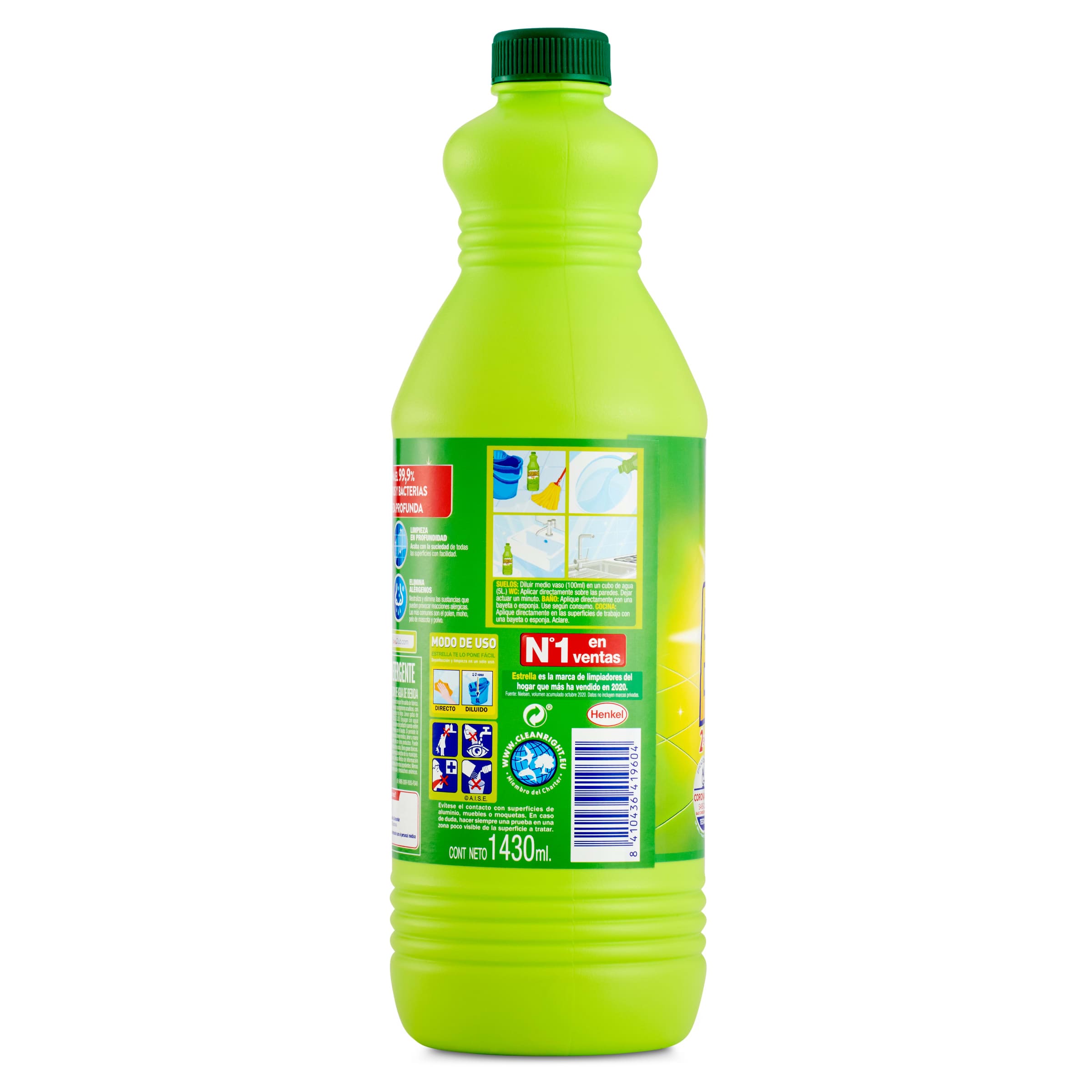 Comprar Lejia limon estrella 1,43l en Supermercados MAS Online