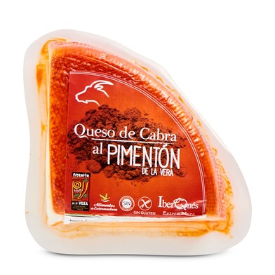 Queso de cabra al pimentón de la vera Iberques 250 g-1 Queso de cabra al pimentón de la vera Iberques 250 g-1