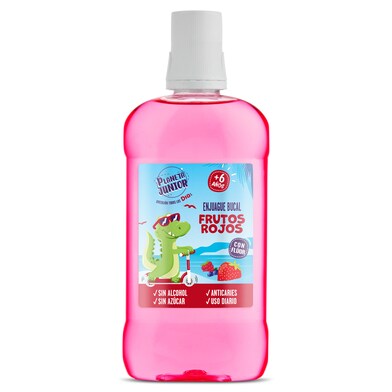 Enjuague bucal infantil frutos rojos Planeta Junior de Dia bote 500 ml-0