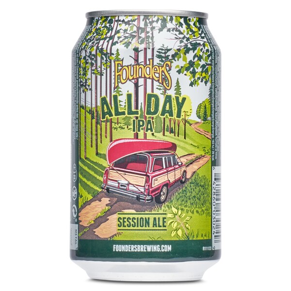 Cerveza Artesana All Day Ipa Founders Lata 33 Cl.