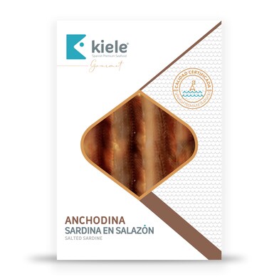 Lomos de sardinas en salazón Kiele bandeja 70 g-0 Lomos de sardinas en salazón Kiele bandeja 70 g-0
