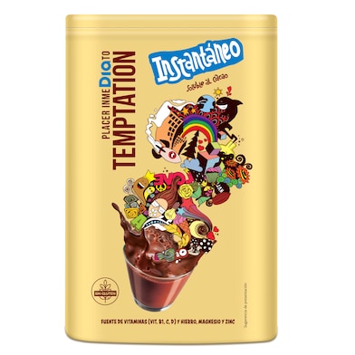 Cacao soluble instantáneo TEMPTATION  BOTE 800 GR-1