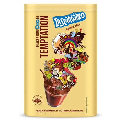 Cacao soluble instantáneo TEMPTATION BOTE 800 GR-1 Cacao soluble instantáneo TEMPTATION BOTE 800 GR-1