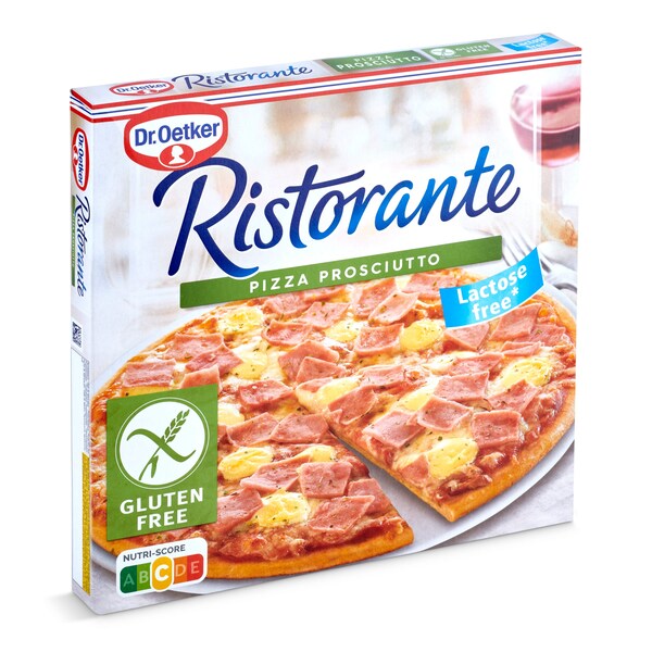 Pizza Prosciutto sin Gluten Dr Oetker Caja 345 Gr.