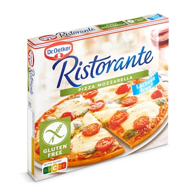 Pizza mozzarella sin gluten Dr. Oetker Ristorante caja 370 g-0