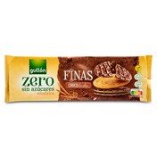 Galletas finas cubiertas de chocolate con leche sin azúcares Gullón bolsa 150 g