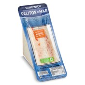 Sándwich con palitos de mar bandeja 150 g
