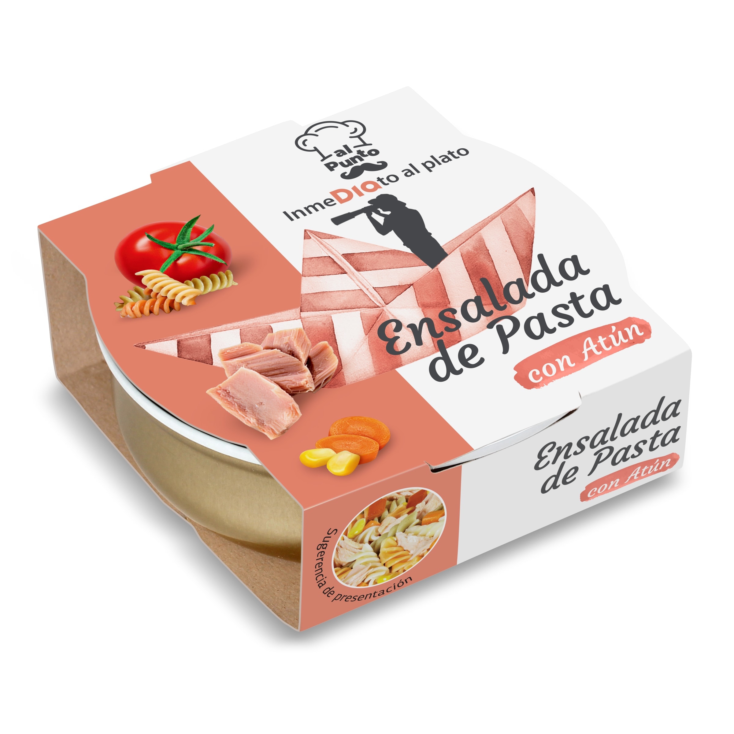 Ensalada de pasta con atún bol 240 g · EL CORTE INGLES · Supermercado El  Corte Inglés El Corte Inglés