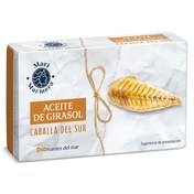 Filetes de caballa del sur en aceite de girasol Mari Marinera lata 85 g