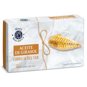 filetes de caballa del sur en aceite de girasol 85 g