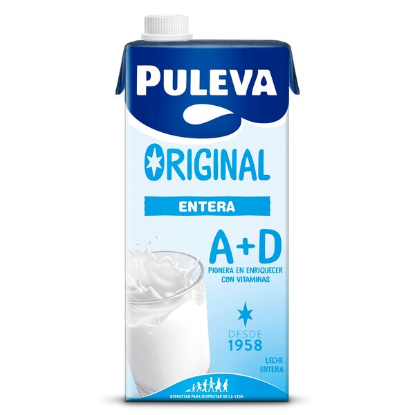 Leche Entera Puleva Envase 1 L.