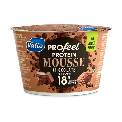 Mousse de chocolate con proteínas VALIO VASO 150 GR-1 Mousse de chocolate con proteínas VALIO VASO 150 GR-1