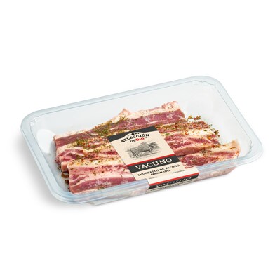 Churrasco de vacuno marinado Selección de Dia bandeja 350 g aprox.-0 Churrasco de vacuno marinado Selección de Dia bandeja 350 g aprox.-0