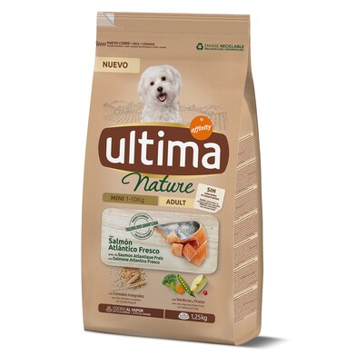 Alimento para perros mini con salmón Ultima bolsa 1.25 Kg-0 Alimento para perros mini con salmón Ultima bolsa 1.25 Kg-0