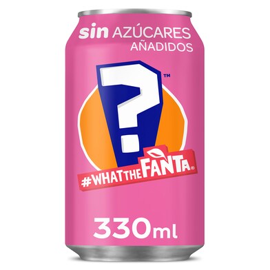 Resfresco wtf rojo Fanta lata 33 cl-0