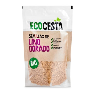 Semillas de lino dorado Ecocesta bolsa 160 g-0