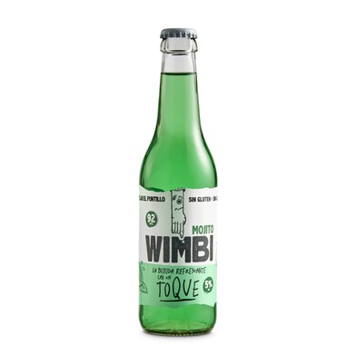 Bebida refrescante mojito Wimbi botella 33 cl-0 Bebida refrescante mojito Wimbi botella 33 cl-0