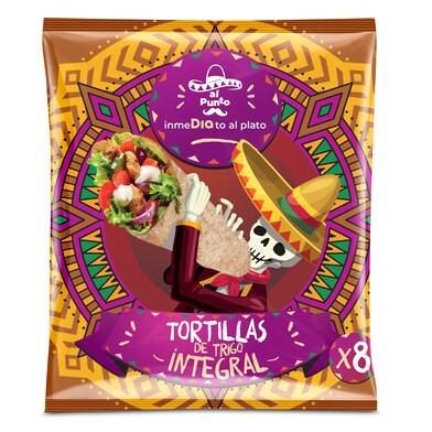 Tortilla integral Al Punto Dia bolsa 320 g-0 Tortilla integral Al Punto Dia bolsa 320 g-0
