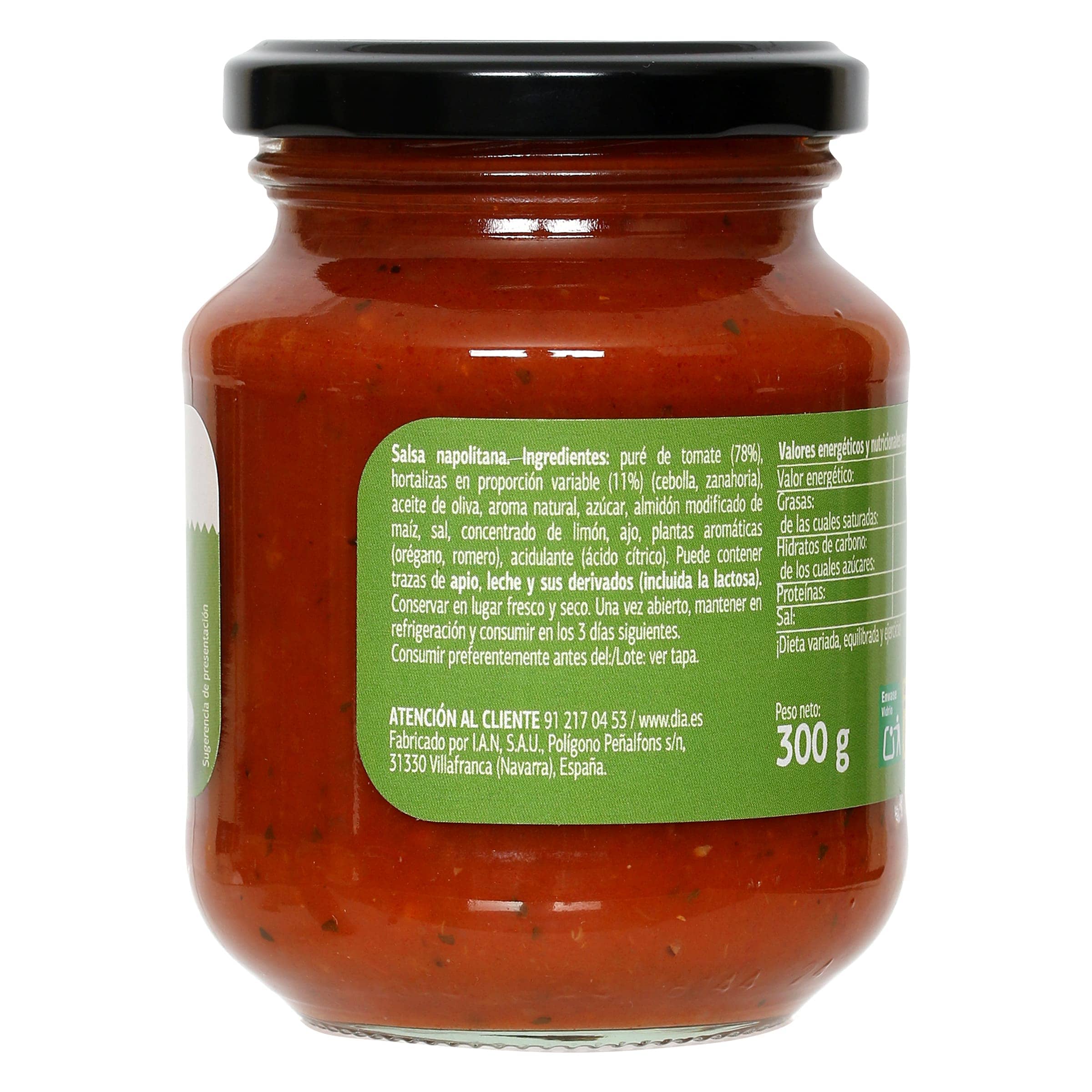 Salsa napolitana Dia Salseo 300 g