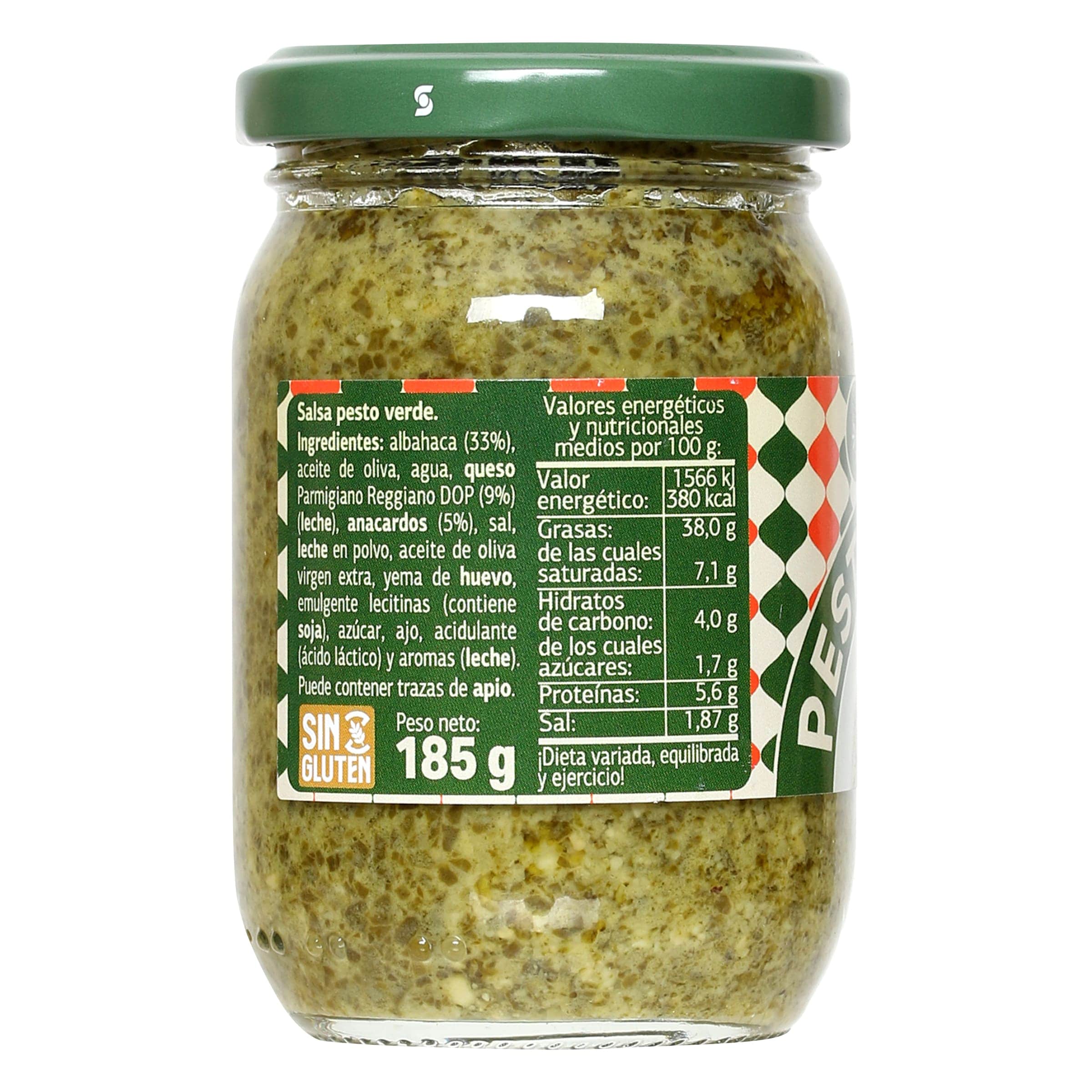 Pesto verde Dia Salseo 185 g