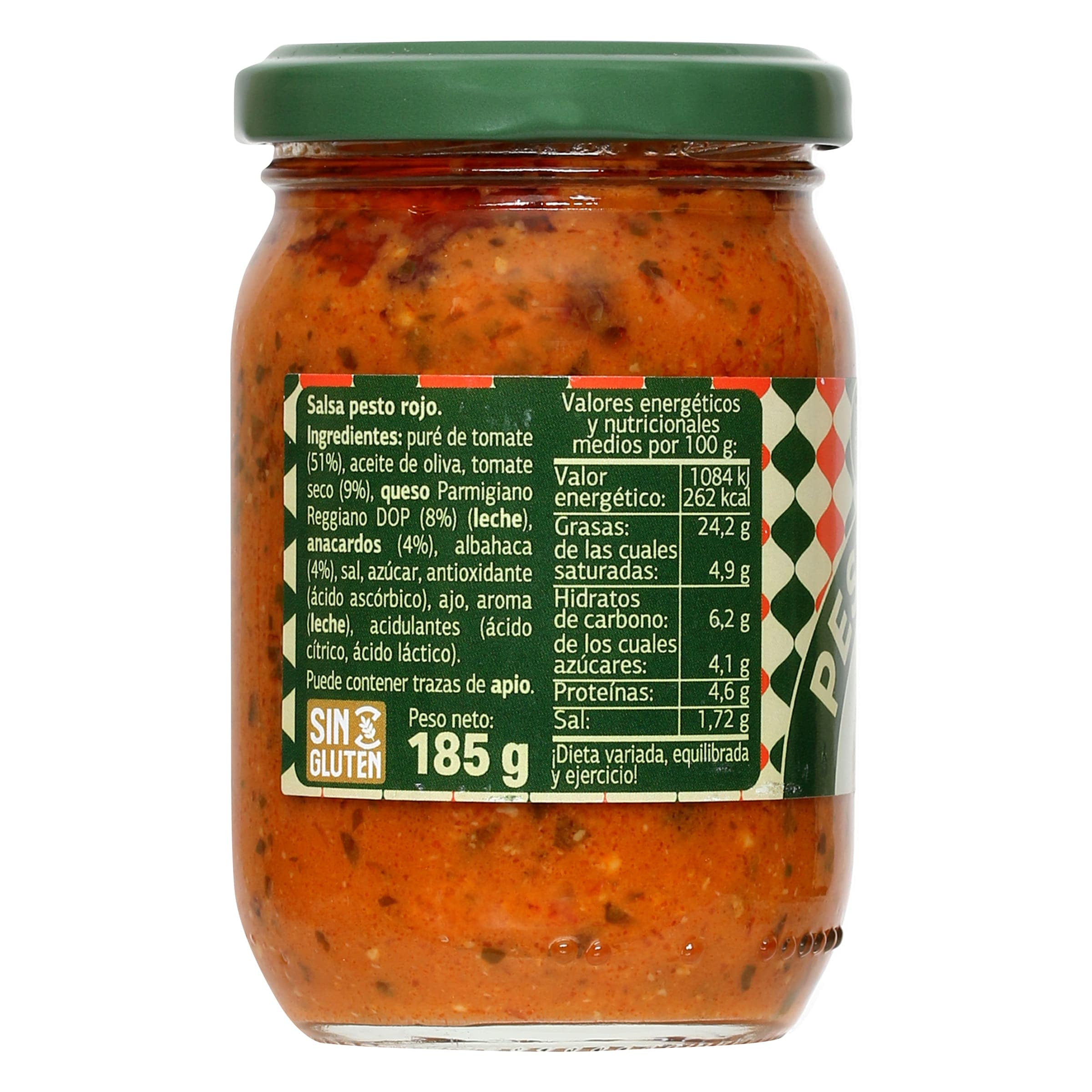 Pesto rojo Dia Salseo 185 g