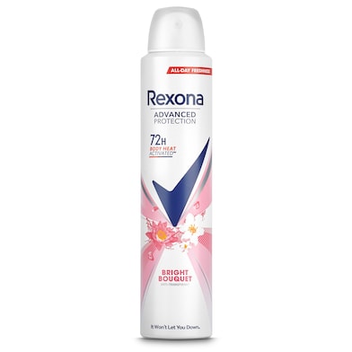 Desodorante spray mujer Rexona spray 200 ml-0