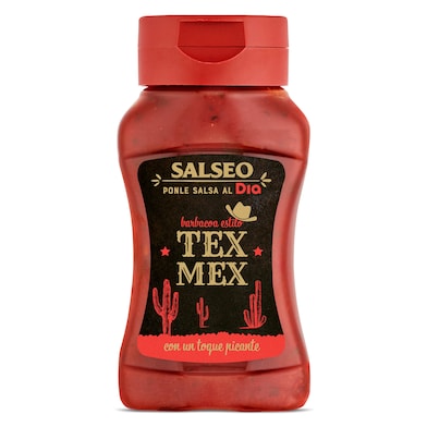 Salsa barbacoa estilo tex mex Salseo frasco 350 g-0