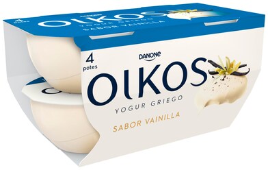 Yogur griego sabor vainilla Oikos vaso 440 g-0 Yogur griego sabor vainilla Oikos vaso 440 g-0