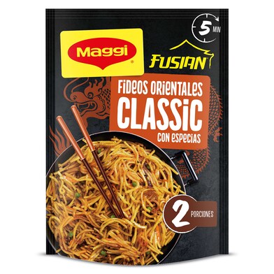 Fideos orientales classic magic asia Maggi sobre 121 g-0