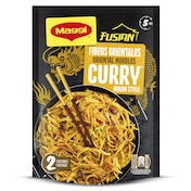 Fideos orientales fusian sabor curry Maggi sobre 118 g