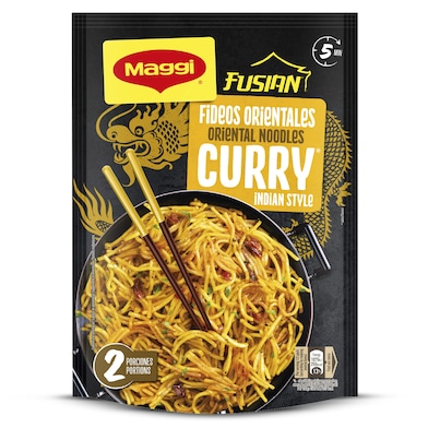 Fideos orientales fusian sabor curry Maggi sobre 118 g-0