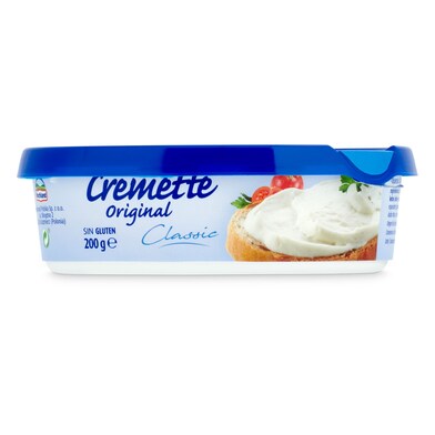 Queso de untar original Cremette tarrina 200 g-1 Queso de untar original Cremette tarrina 200 g-1