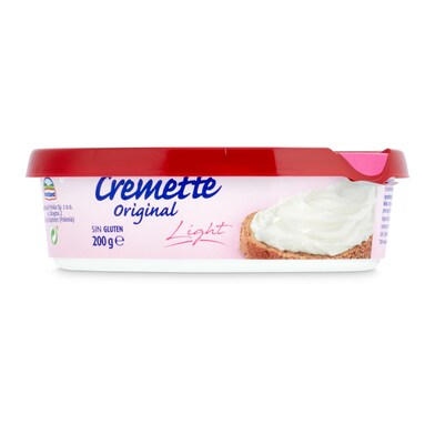 Queso de untar light Cremette tarrina 200 g-1 Queso de untar light Cremette tarrina 200 g-1