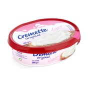Queso de untar light Cremette tarrina 200 g