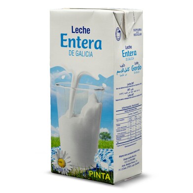 Leche entera Pinta brik 1 l-0 Leche entera Pinta brik 1 l-0