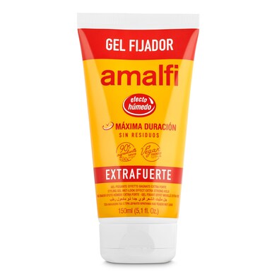 Gel fijador efecto húmedo extrafuerte Amalfi tubo 150 ml-0