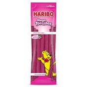 Golosinas mega torcidas sabor cereza Haribo bolsa 200 g