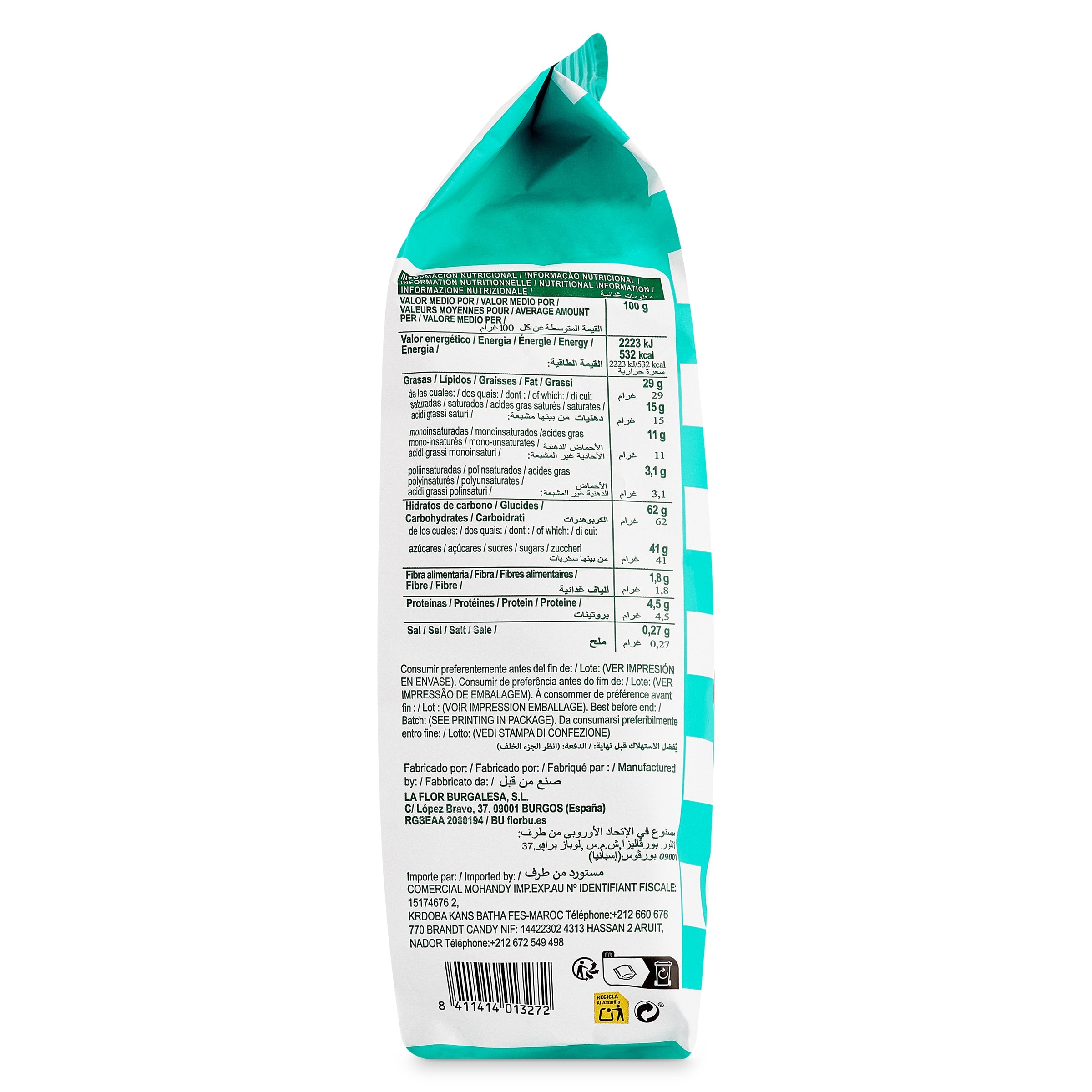 Barquillos wafer mix Florbu 330 g