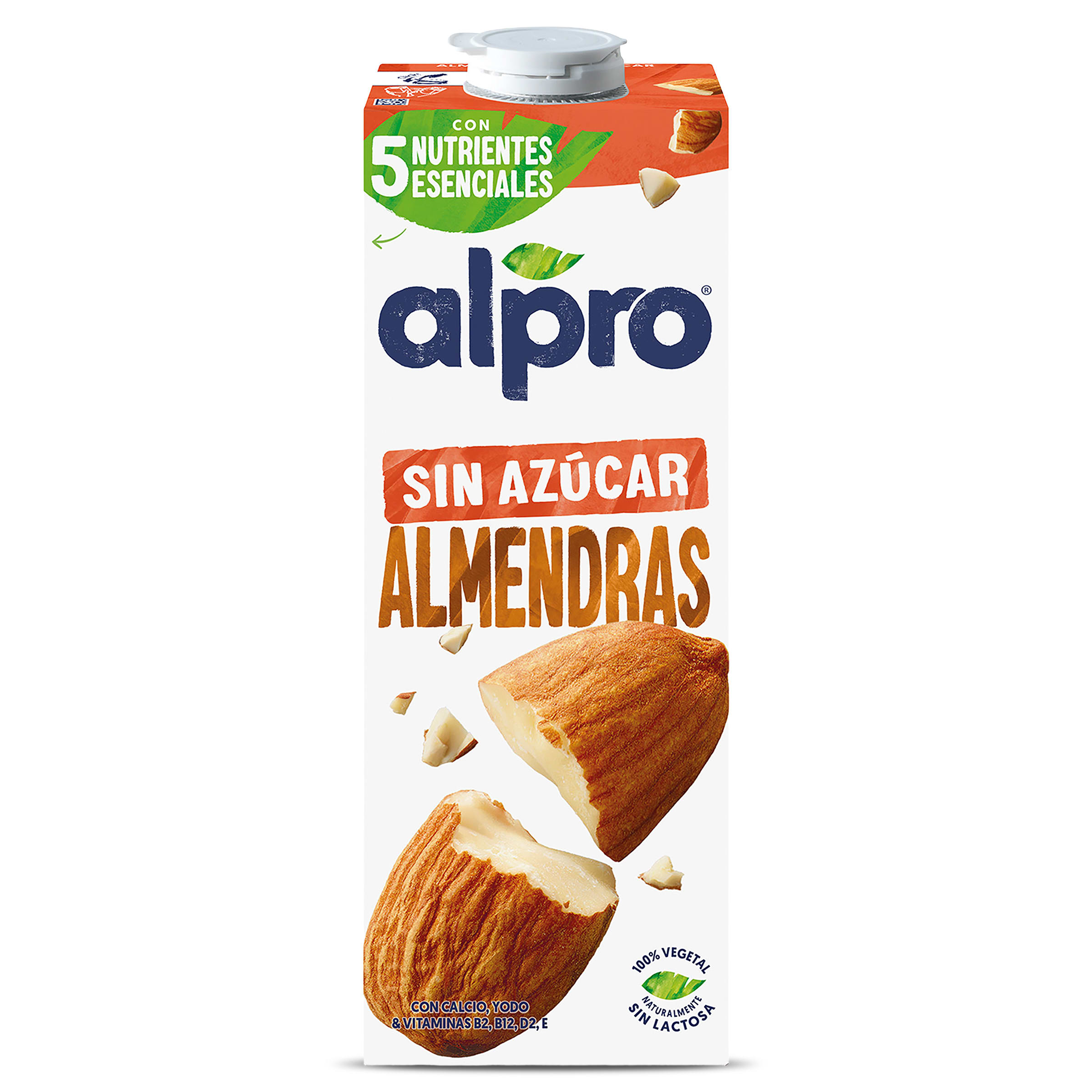 Bebida de almendras sin azúcar Alpro 1 L