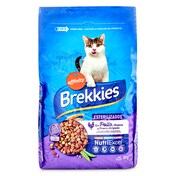 Alimento para gatos esterilizados con pollo Brekkies bolsa 3 Kg