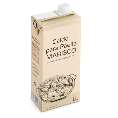 Caldo para paella de marisco Cremlux brik 1 l-0