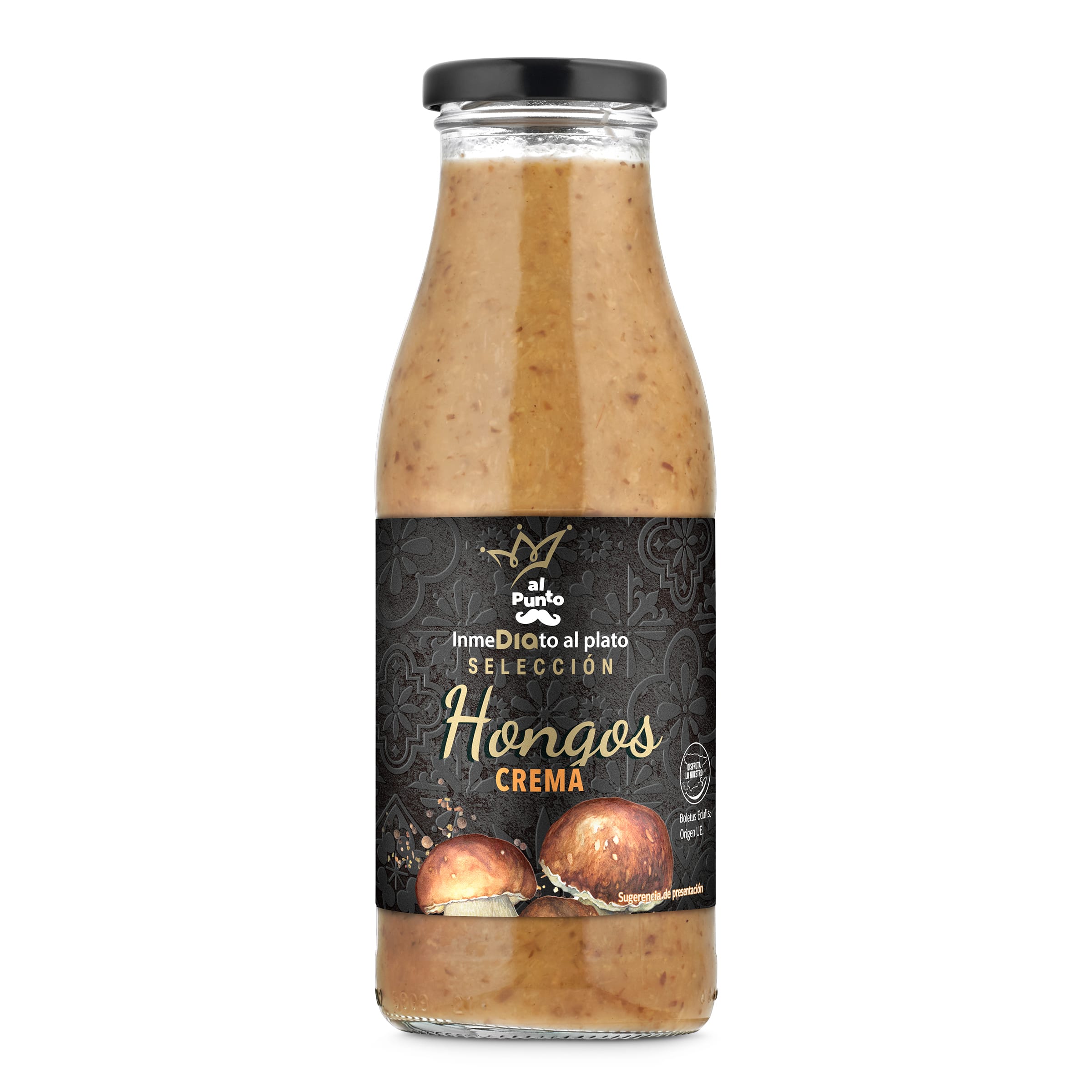 Crema de hongos Al Punto Dia frasco 500 ml