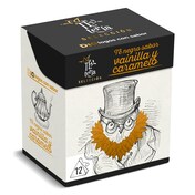 Té negro sabor vainilla y caramelo Tetería de Dia caja 24 g