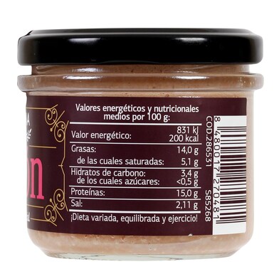 Paté de jamón Nuestra Alacena frasco 110 g-1 Paté de jamón Nuestra Alacena frasco 110 g-1