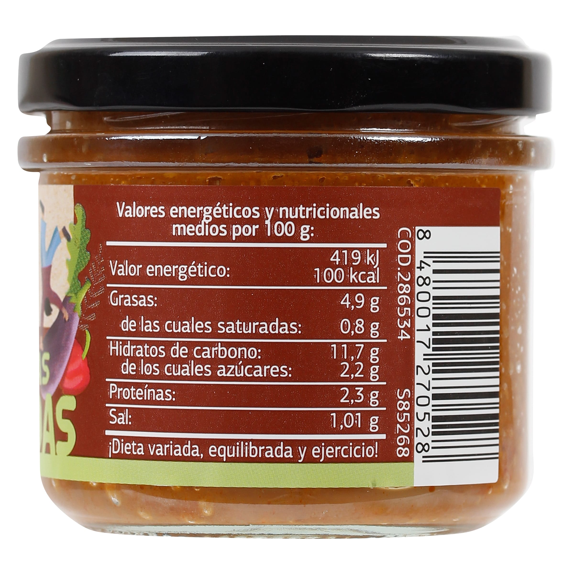 Paté de verduras braseadas Dia Vegedia 110 g