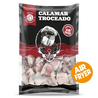 Calamar troceado Mari Marinera de Dia bolsa 450 g-0 Calamar troceado Mari Marinera de Dia bolsa 450 g-0